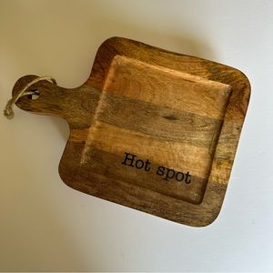 Mud Pie Wooden Trivet